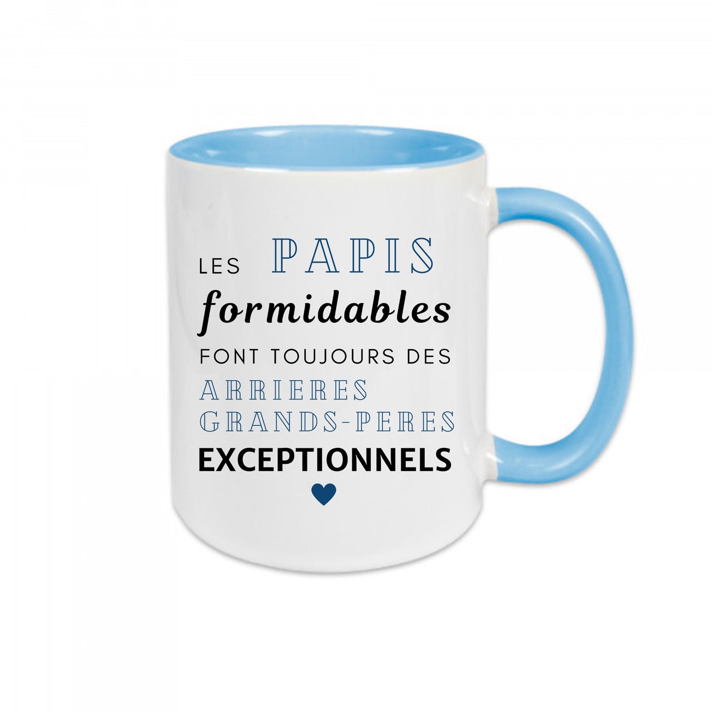 Mug céramique Les papis formidables Encre et Créations