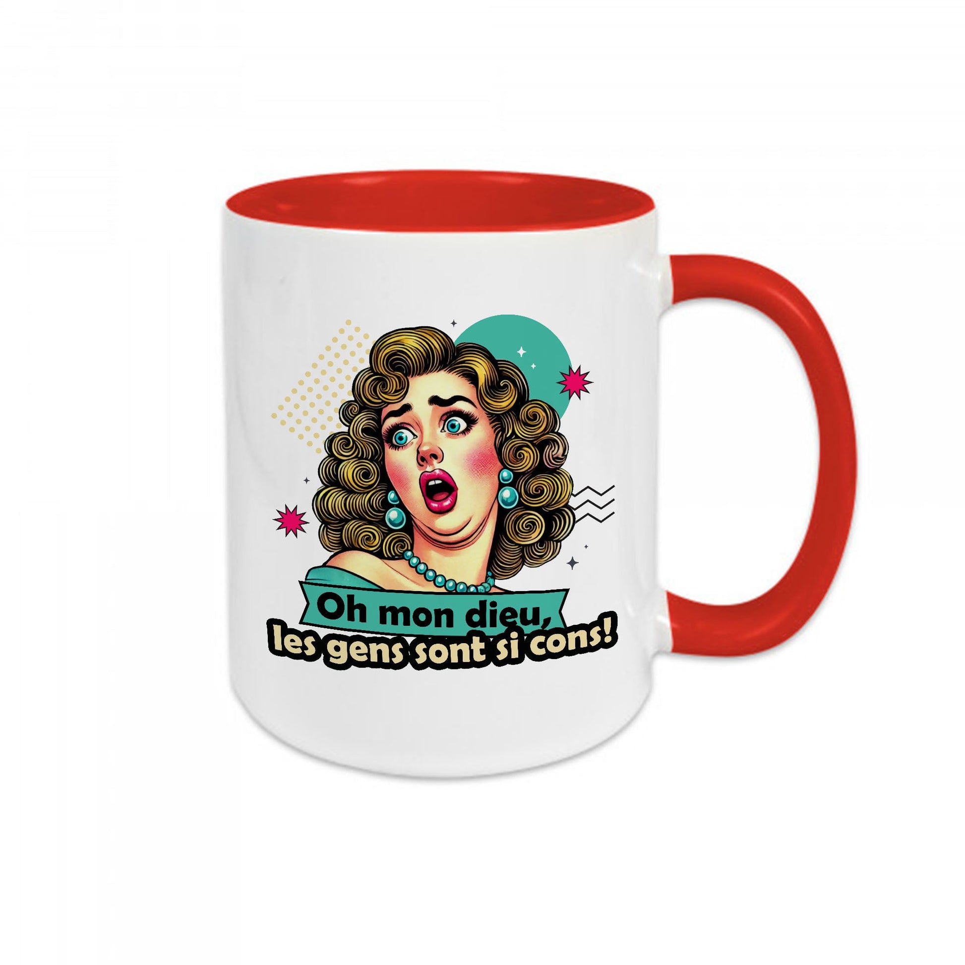 Mug céramique Oh mon dieu les gens sont si cons Encre et Créations