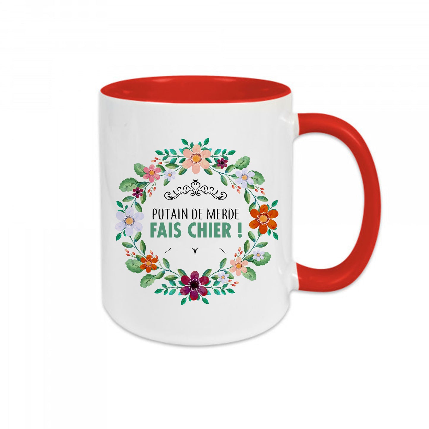 Mug céramique Putain de merde, fais chier
