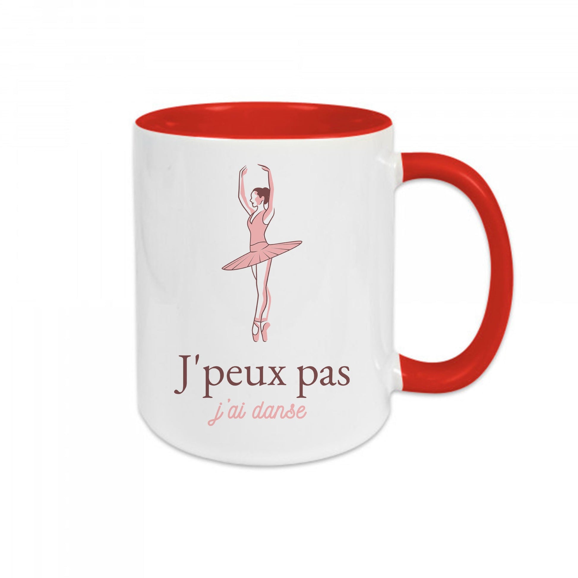 Mug céramique J'peux pas j'ai danse Encre et Créations