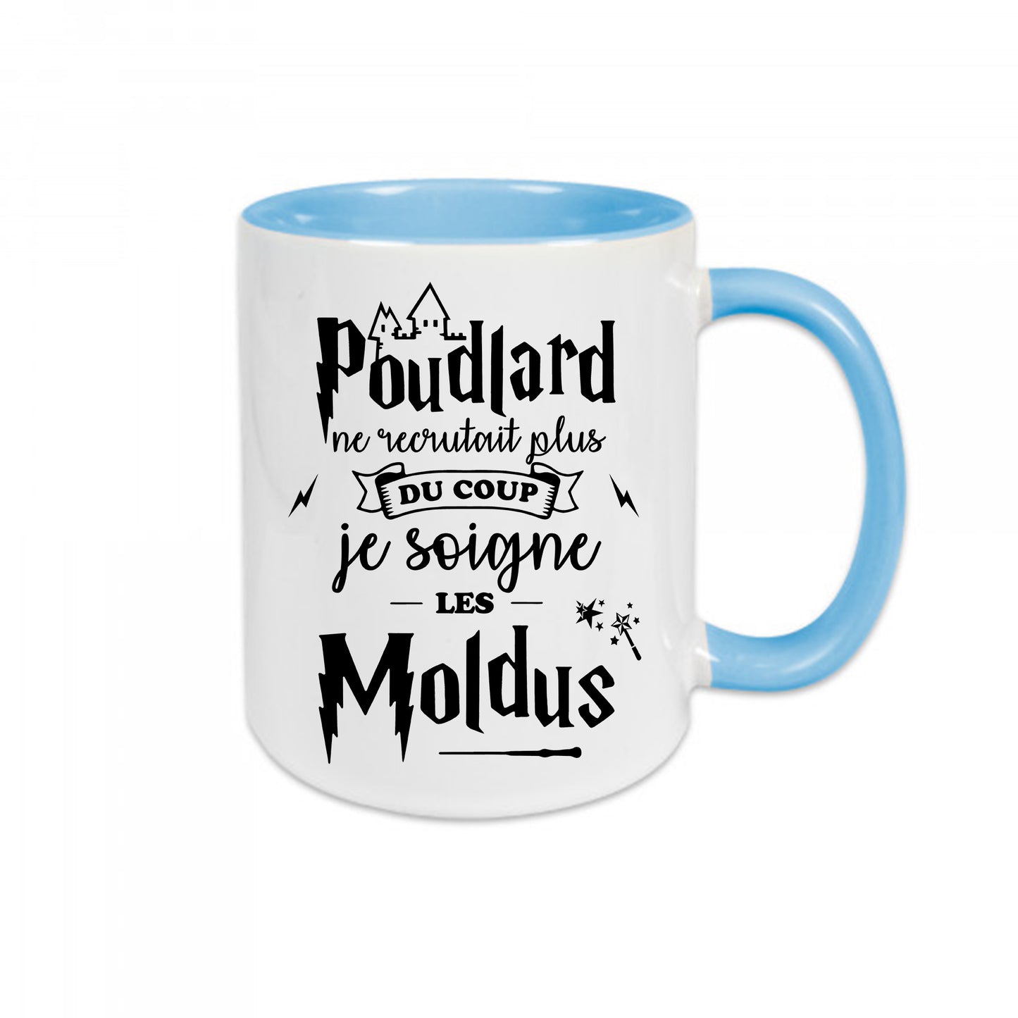 Mug céramique Je soigne les moldus