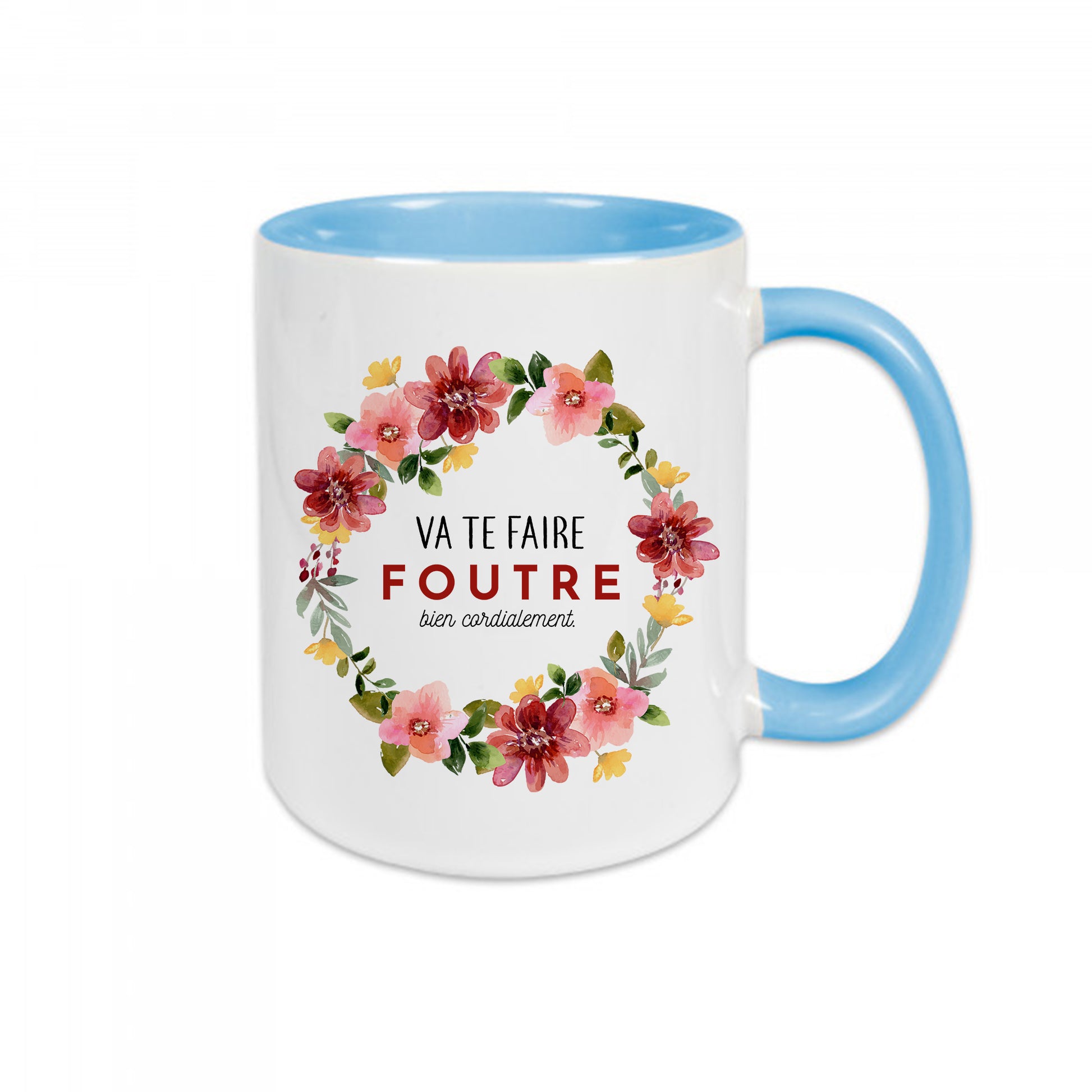 Mug céramique Va te faire foutre, bien cordialement