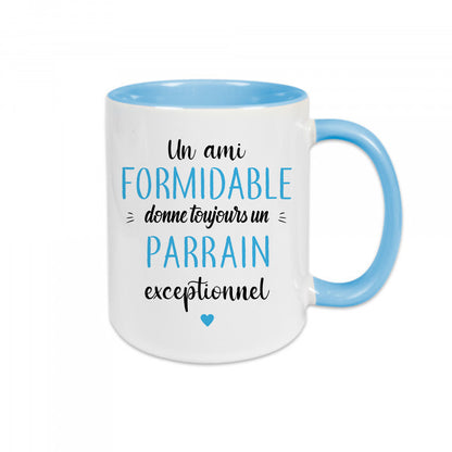 Mug céramique Un ami formidable donne toujours un parrain exceptionnel