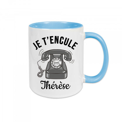 Mug céramique Je t'encule Thérèse
