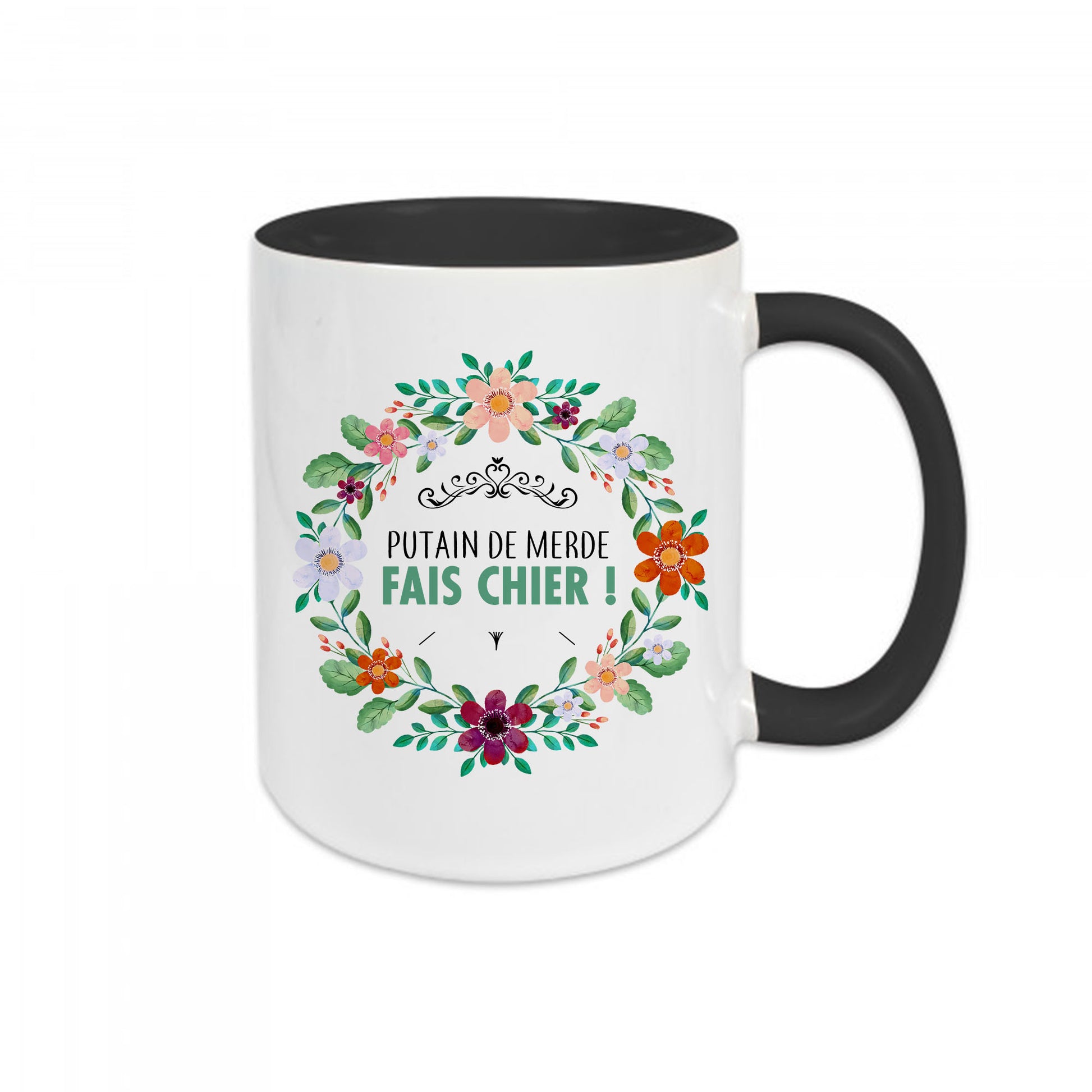 Mug céramique Putain de merde, fais chier