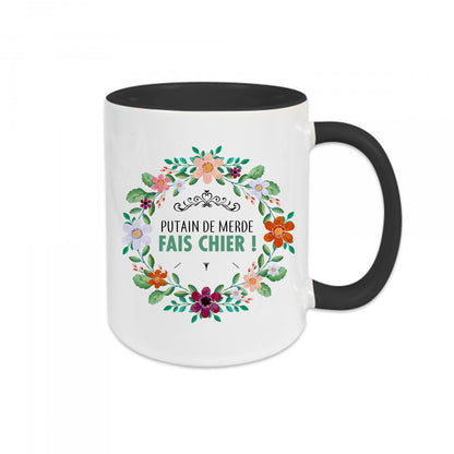 Mug céramique Putain de merde, fais chier