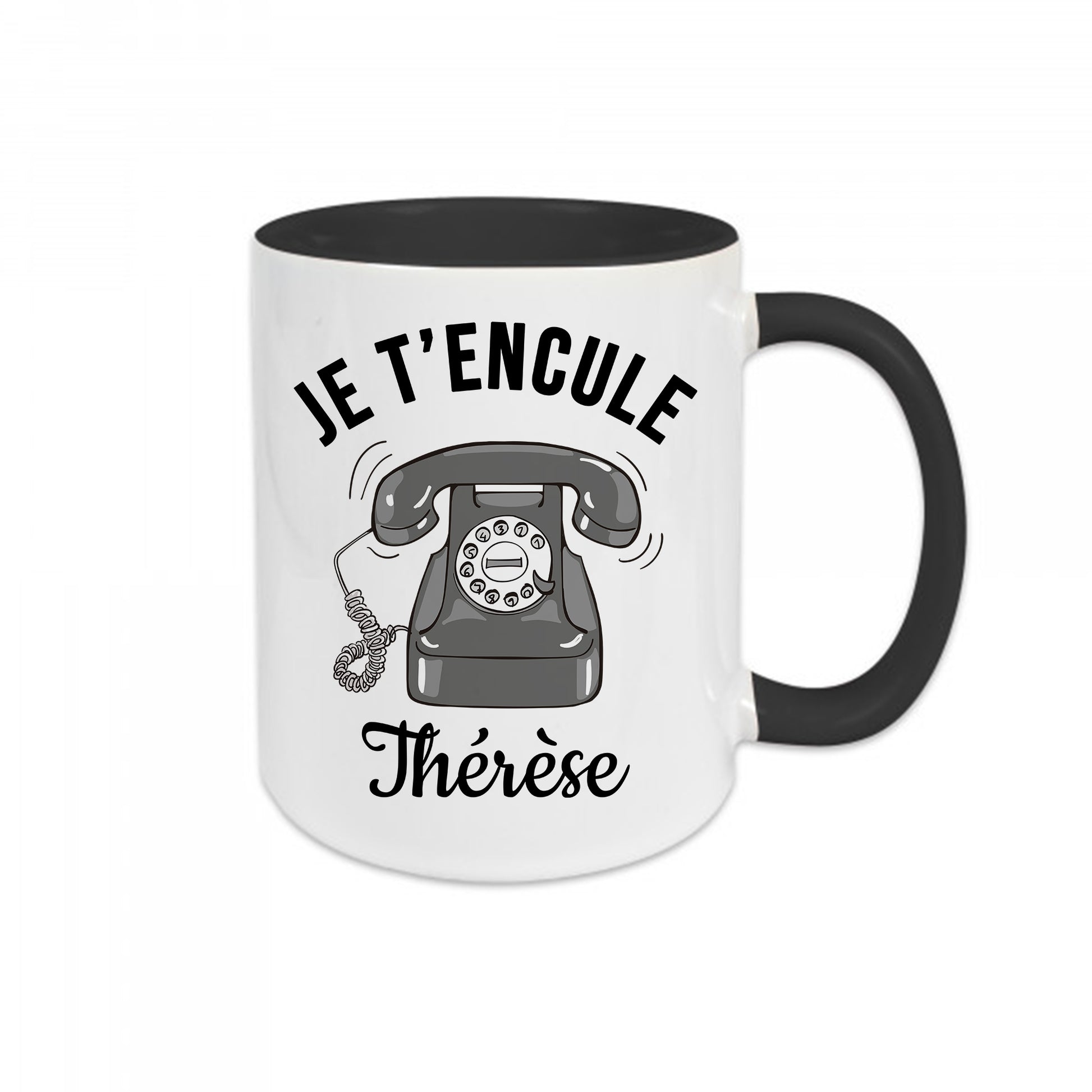 Mug céramique Je t'encule Thérèse