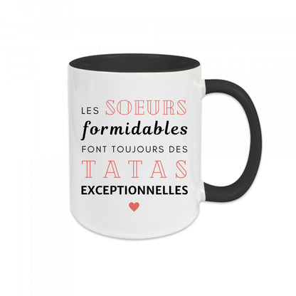 Mug céramique Les sœurs formidables Encre et Créations