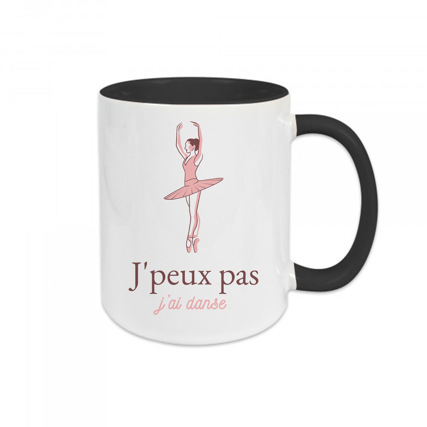 Mug céramique J'peux pas j'ai danse Encre et Créations