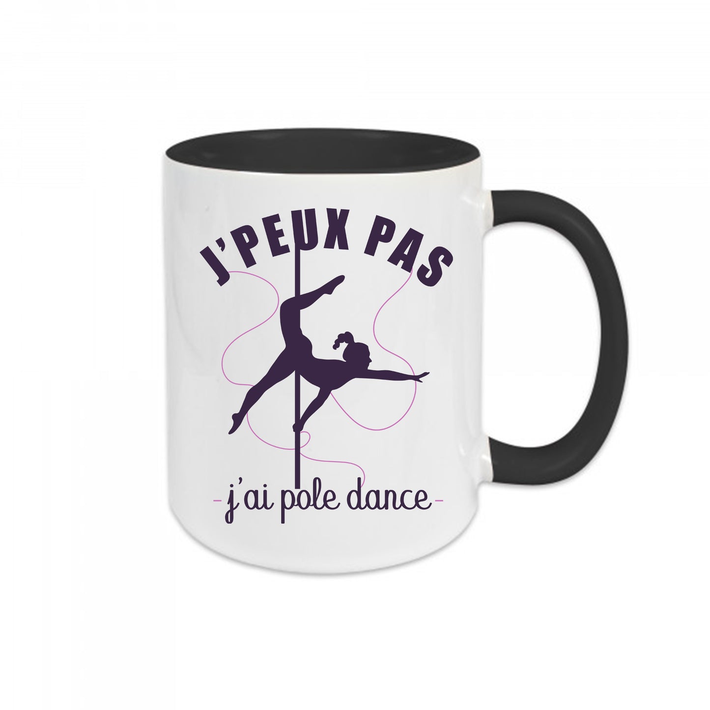 Mug céramique J'peux pas j'ai pole dance
