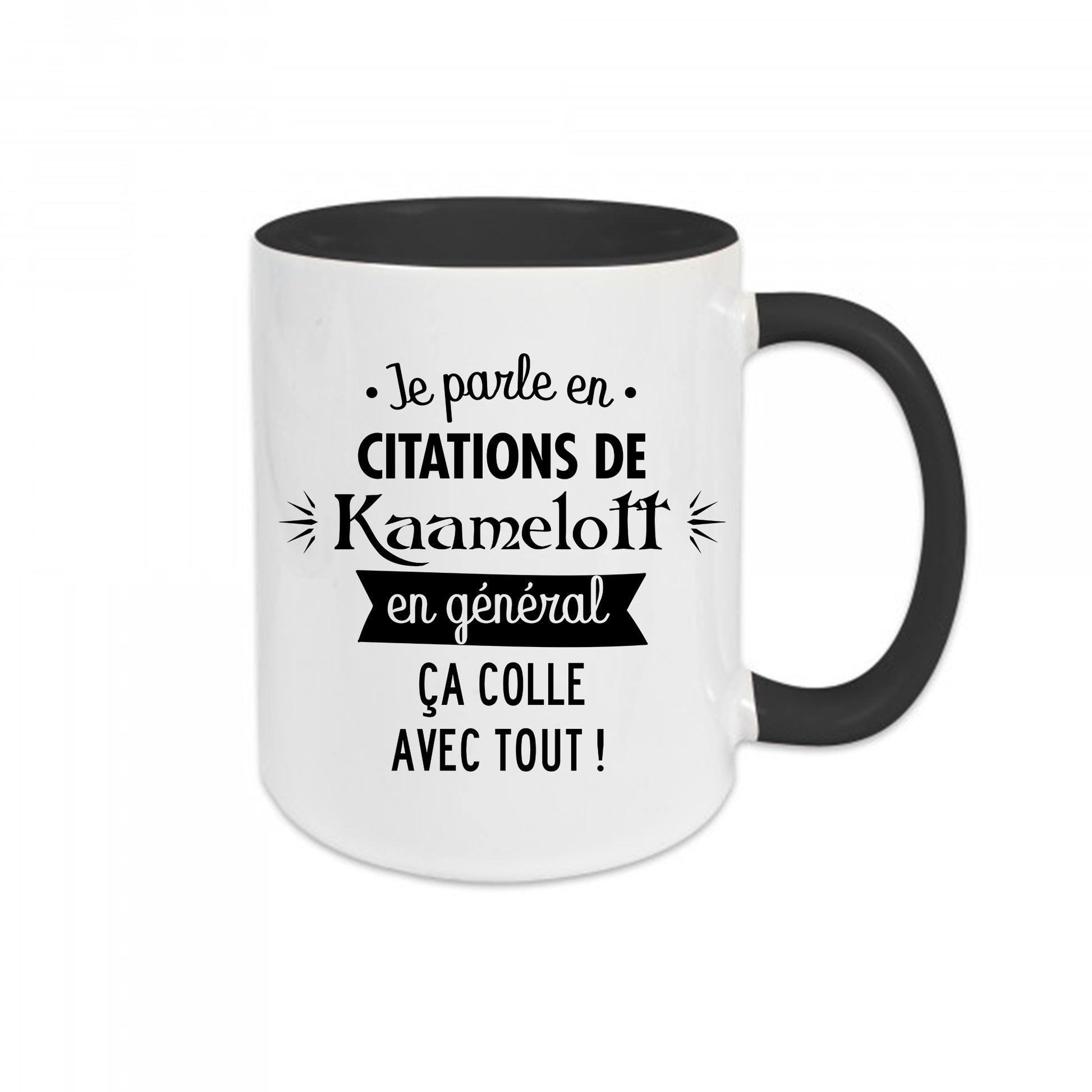 Mug céramique Je parle en citation de Kaamelott