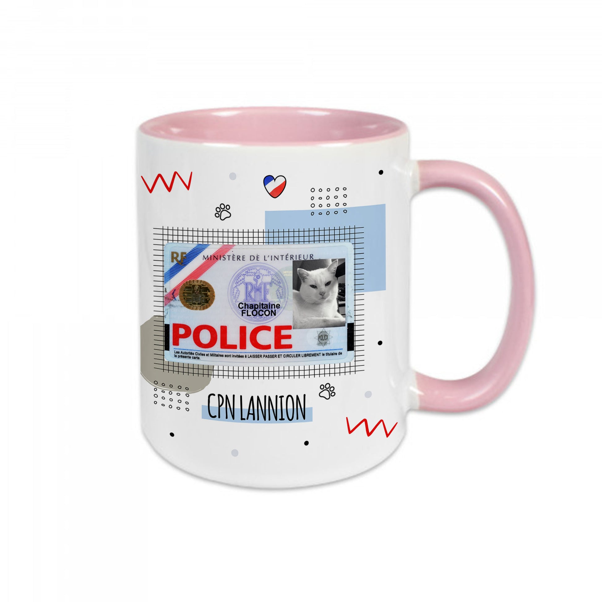 Mug céramique Floconlechapitaine