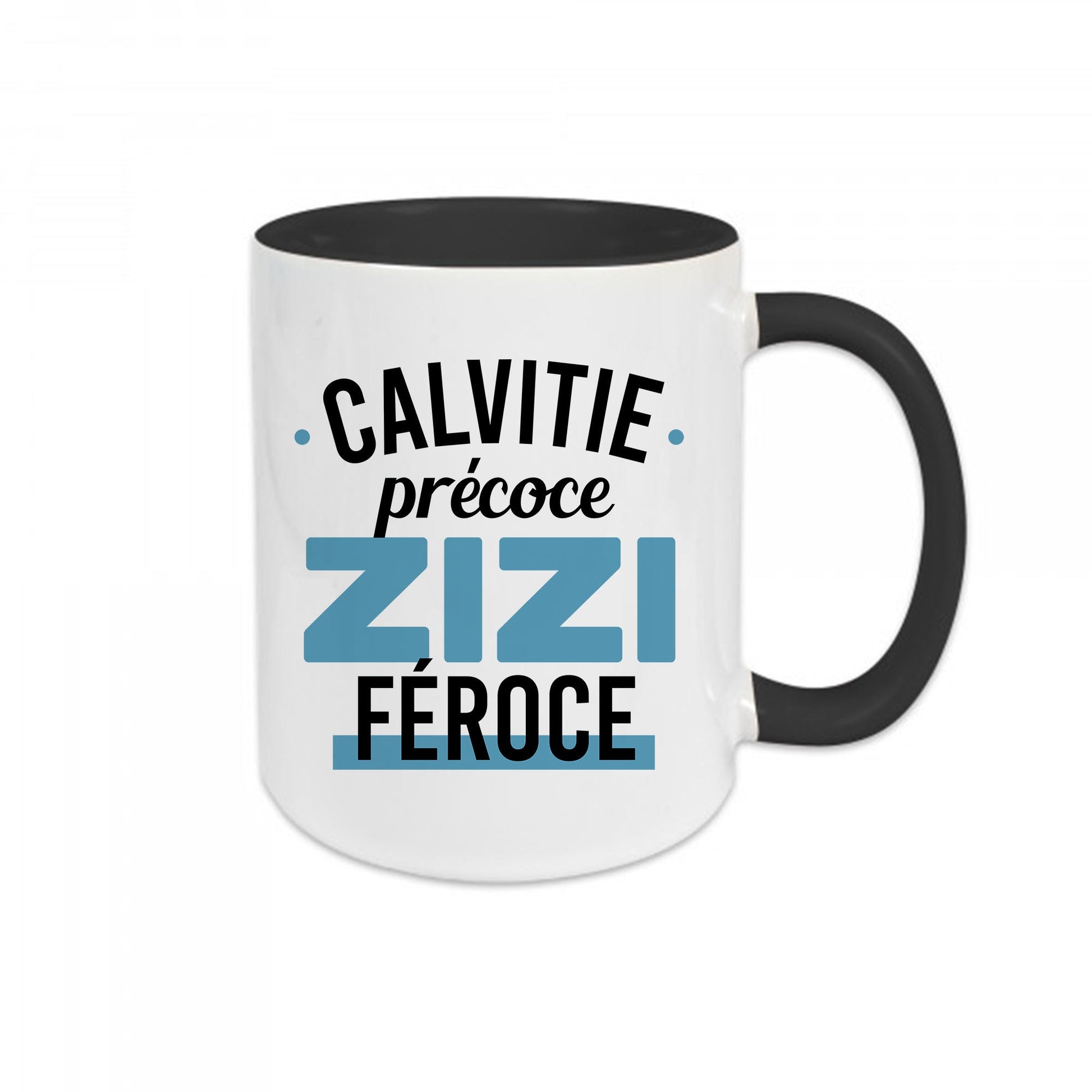 Mug céramique Calvitie précoce zizi féroce Encre et Créations