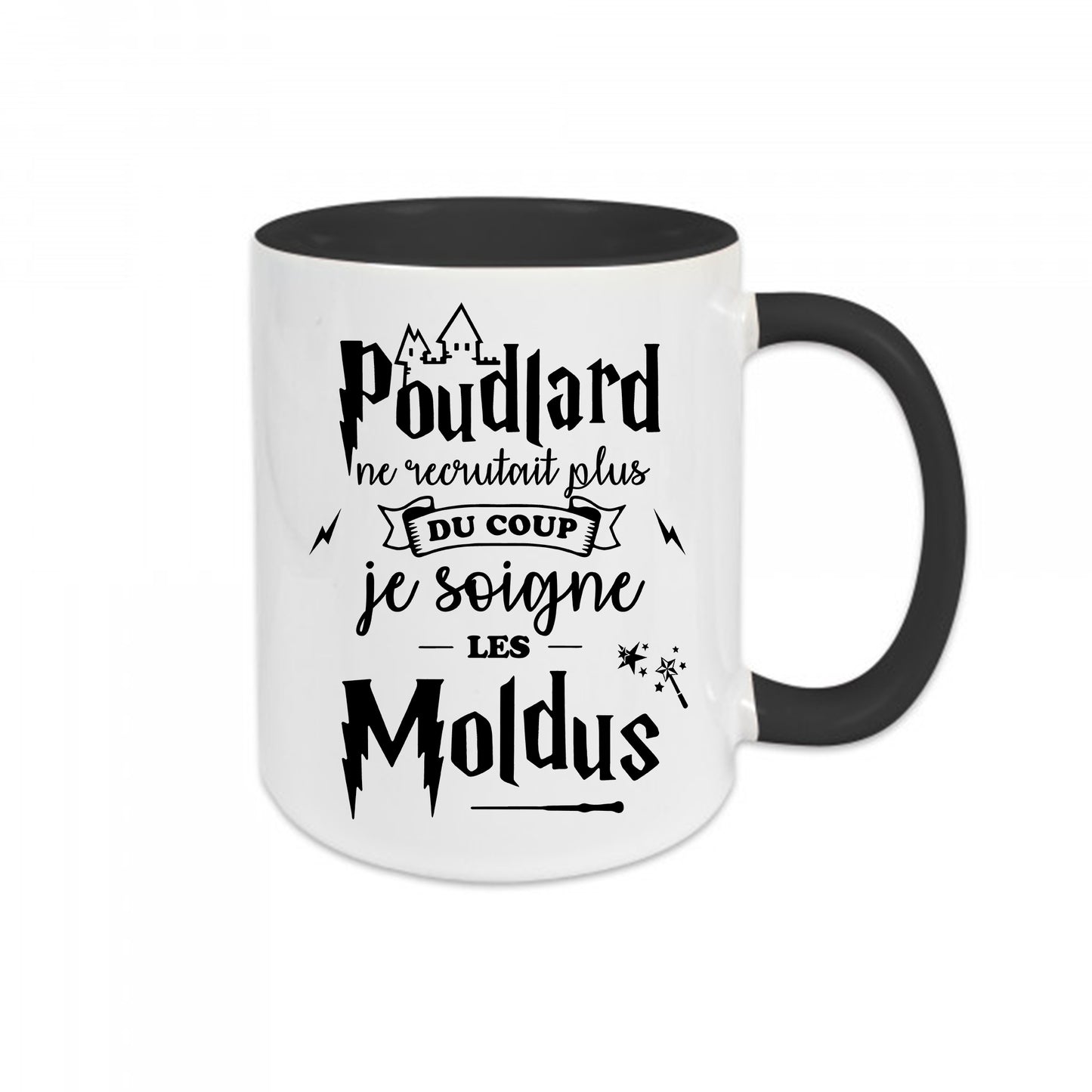 Mug céramique Je soigne les moldus