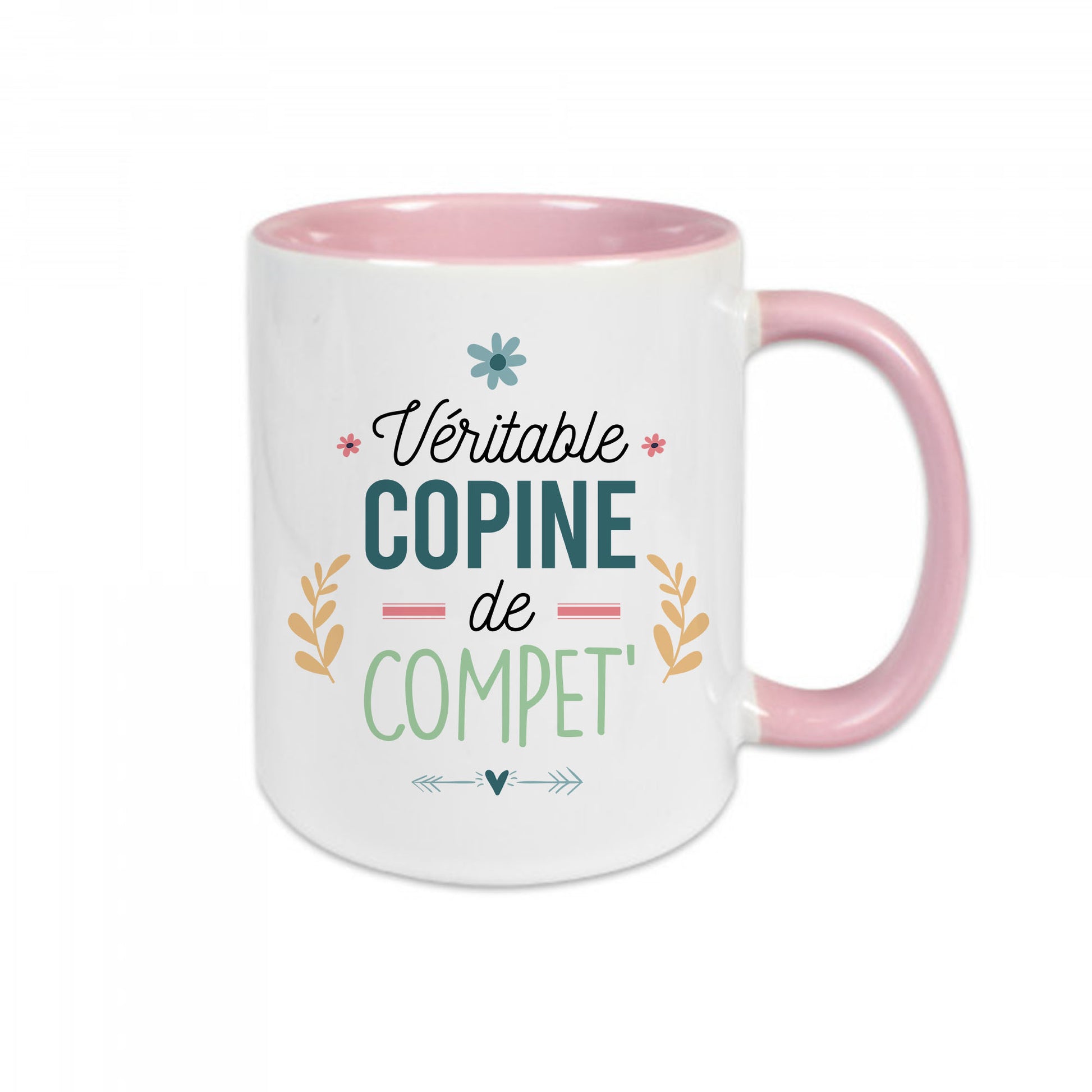 Mug céramique Véritable copine de compet