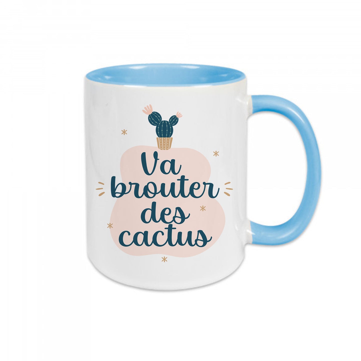 Mug céramique Va brouter des cactus Encre et Créations