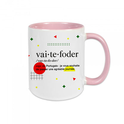 Mug céramique Va te foder