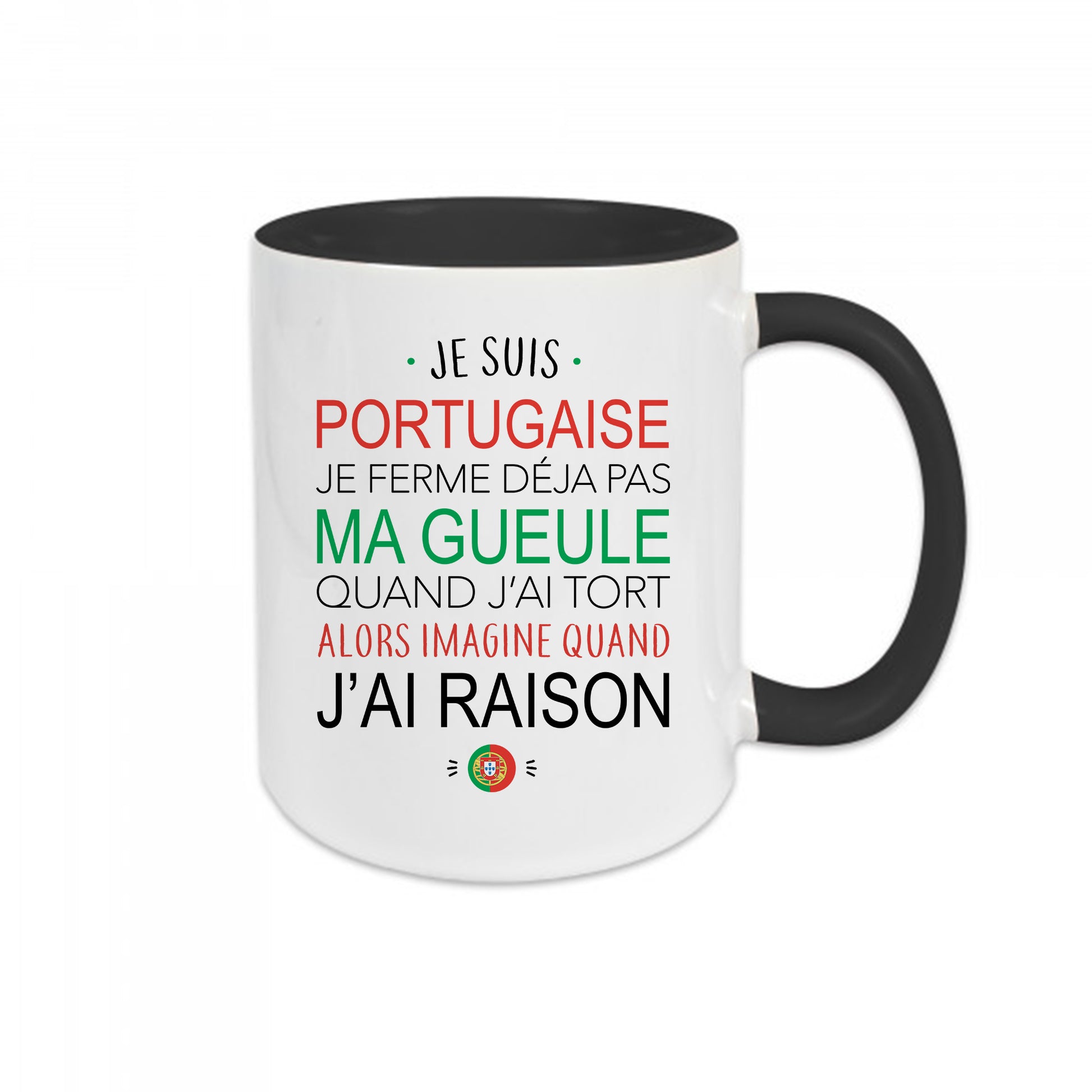 Mug céramique Je suis portugaise