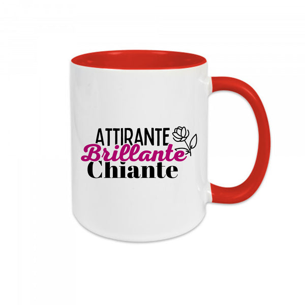 Mug céramique - Attirante, brillante, chiante Encre et Créations