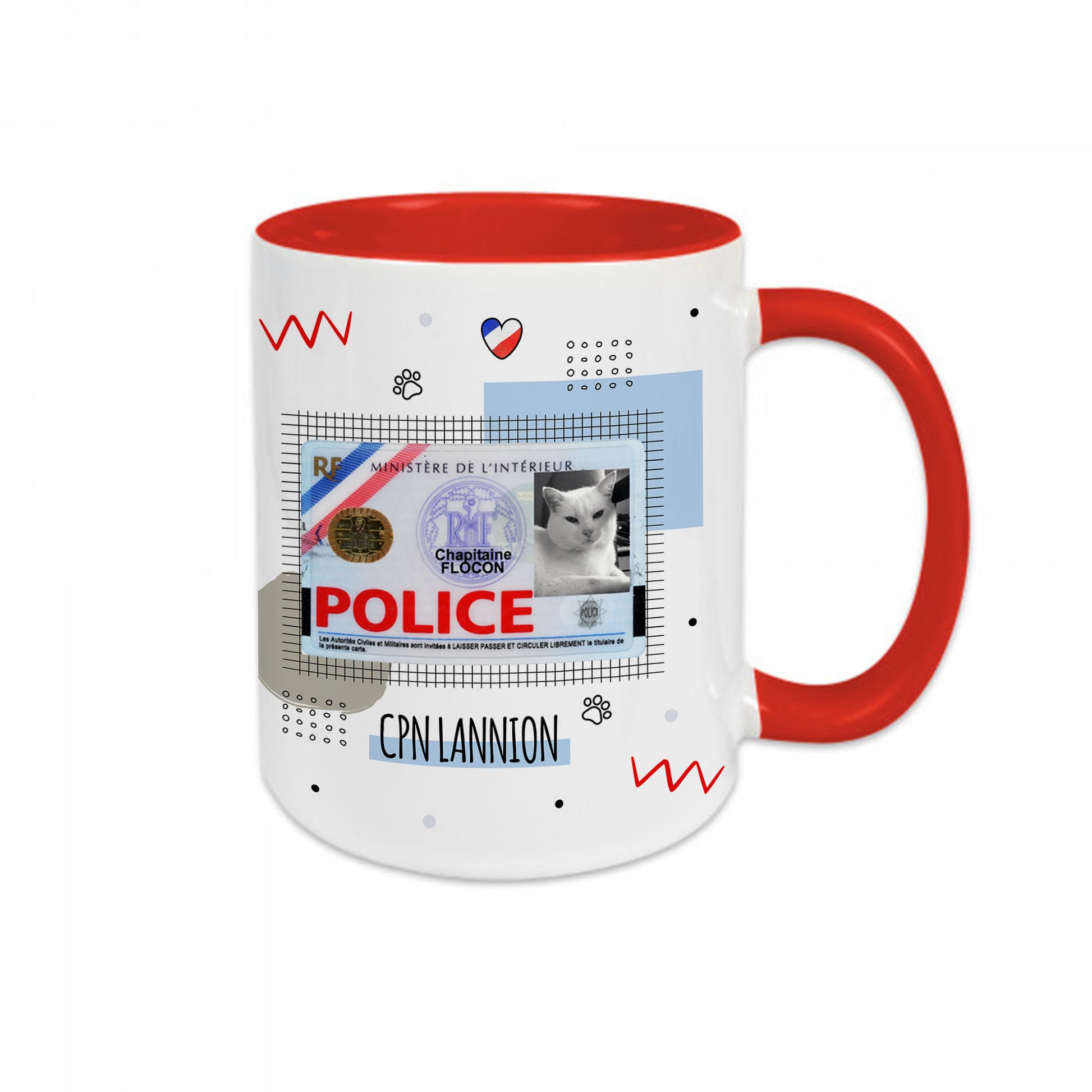 Mug céramique Floconlechapitaine