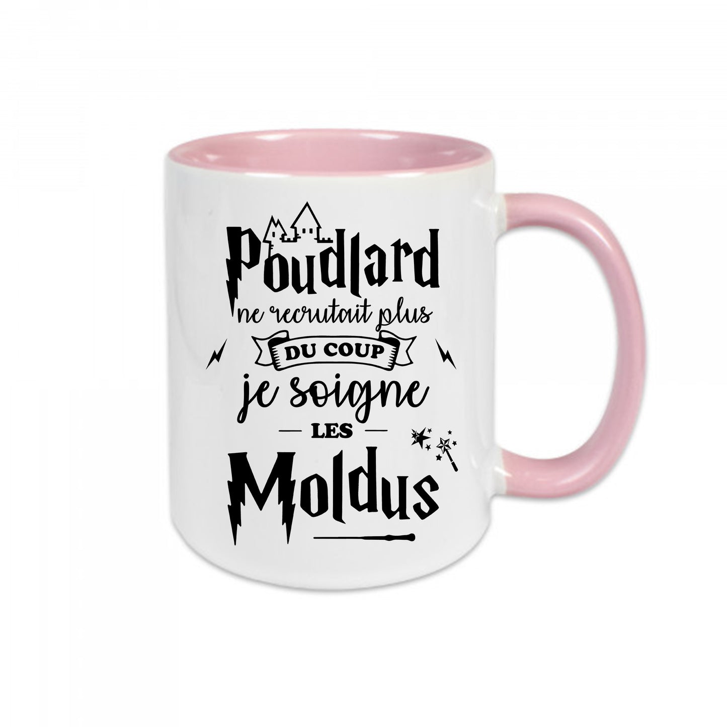 Mug céramique Je soigne les moldus