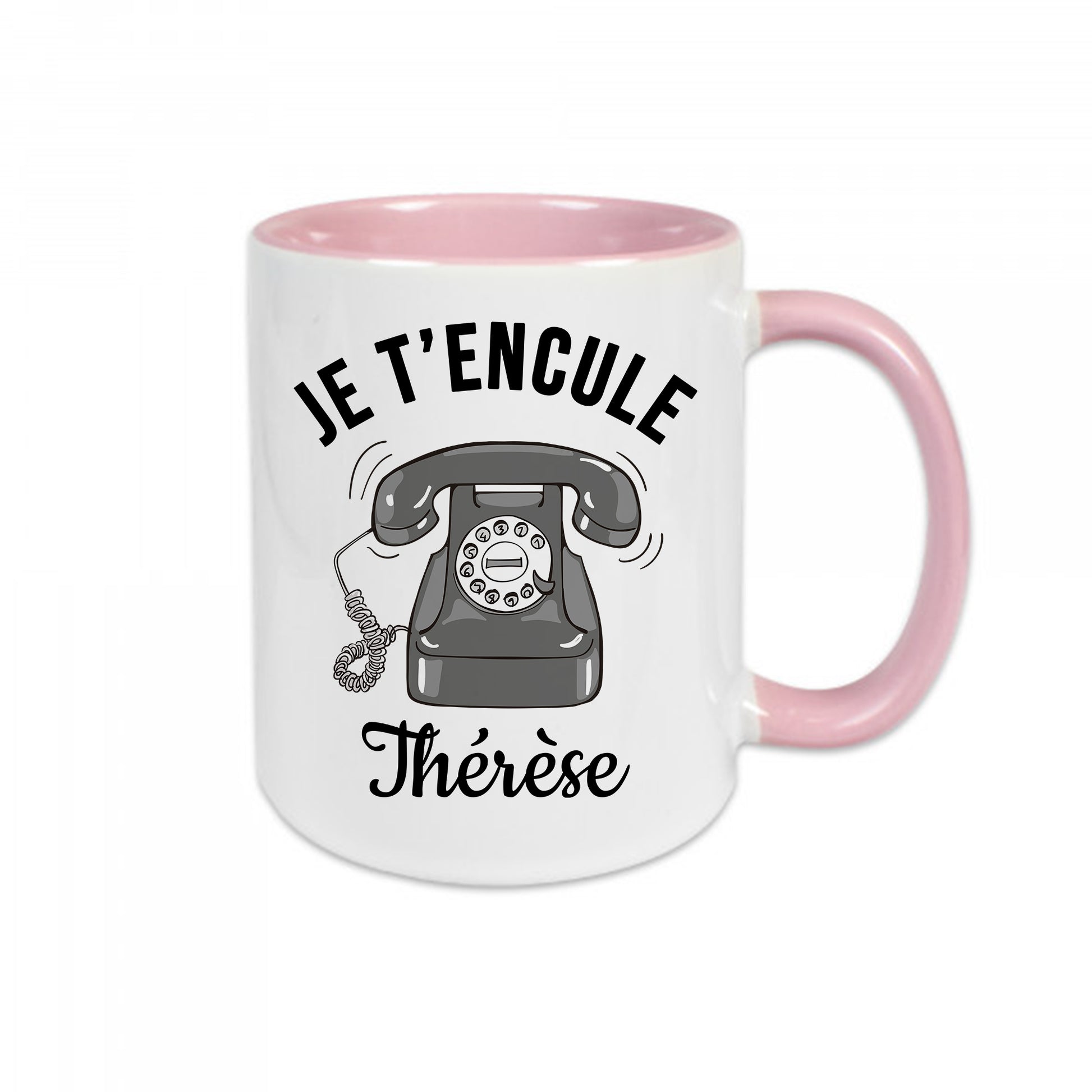 Mug céramique Je t'encule Thérèse