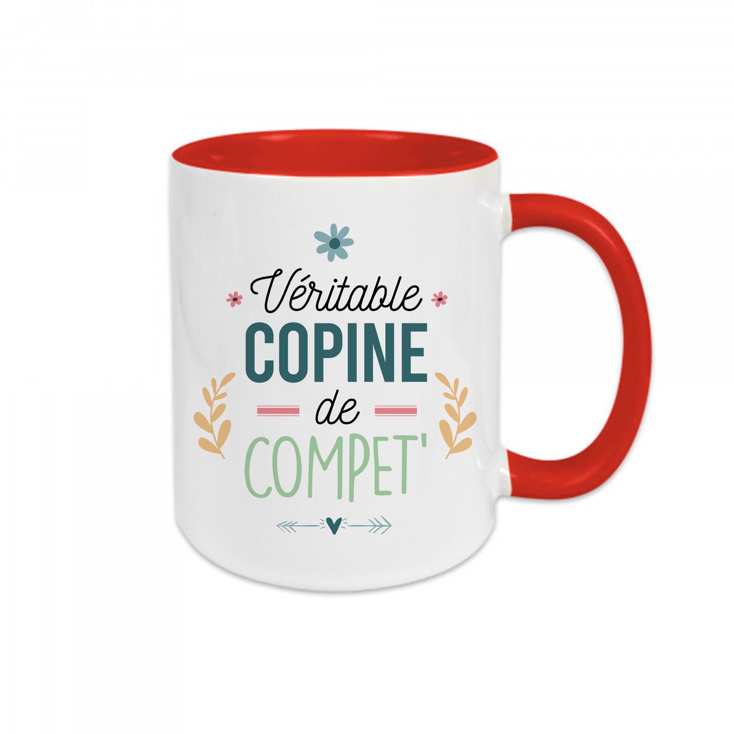 Mug céramique Véritable copine de compet