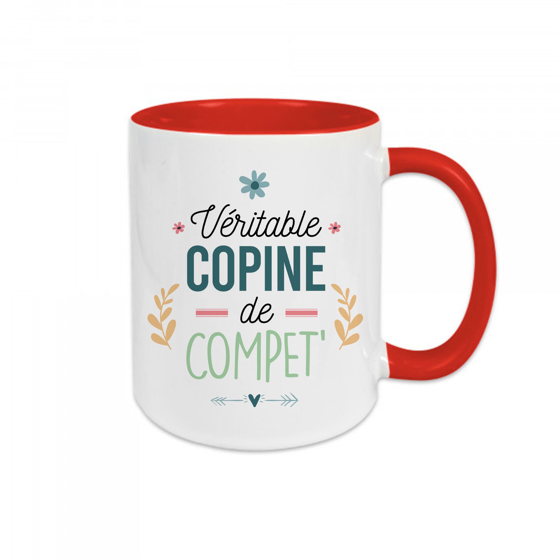 Mug céramique Véritable copine de compet