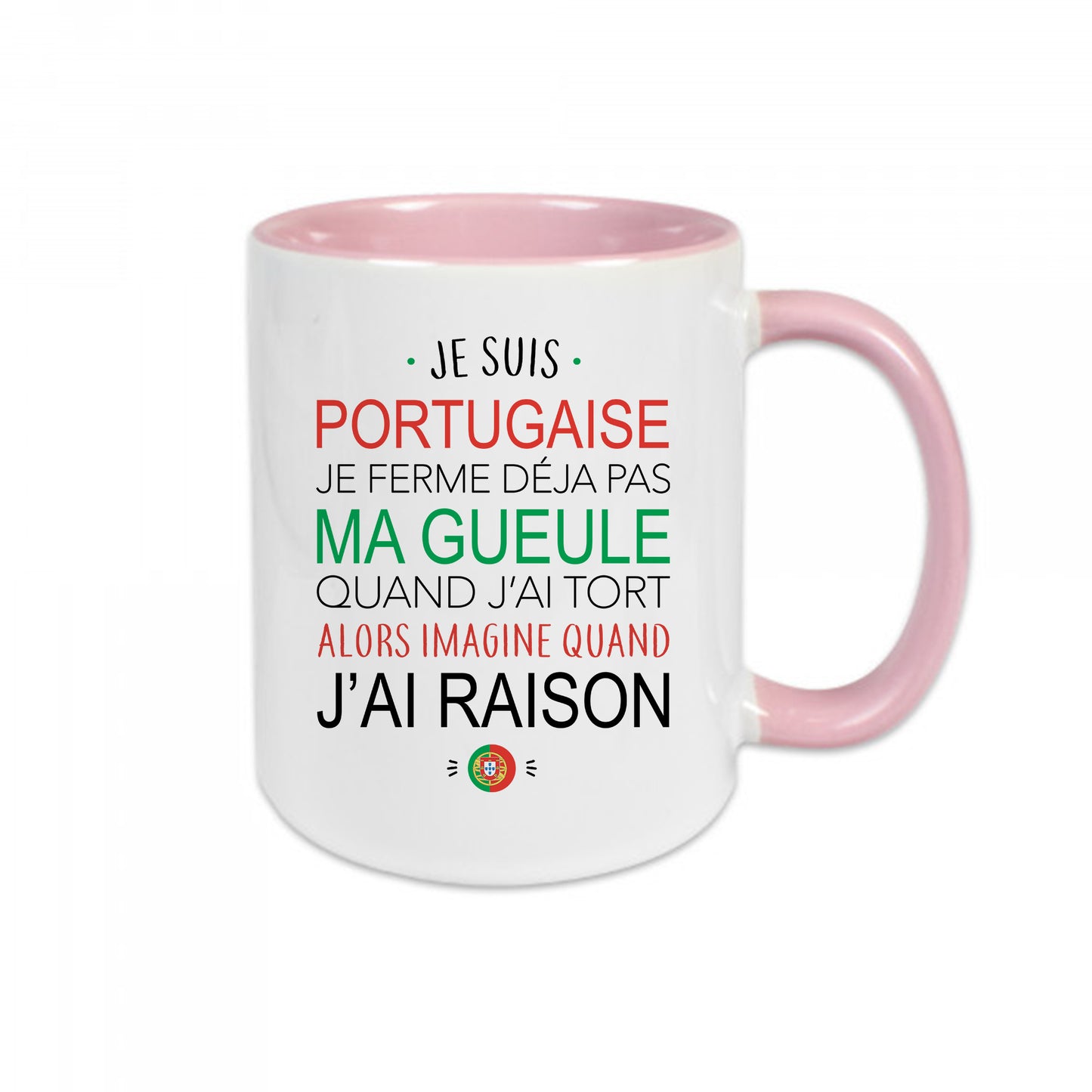 Mug céramique Je suis portugaise