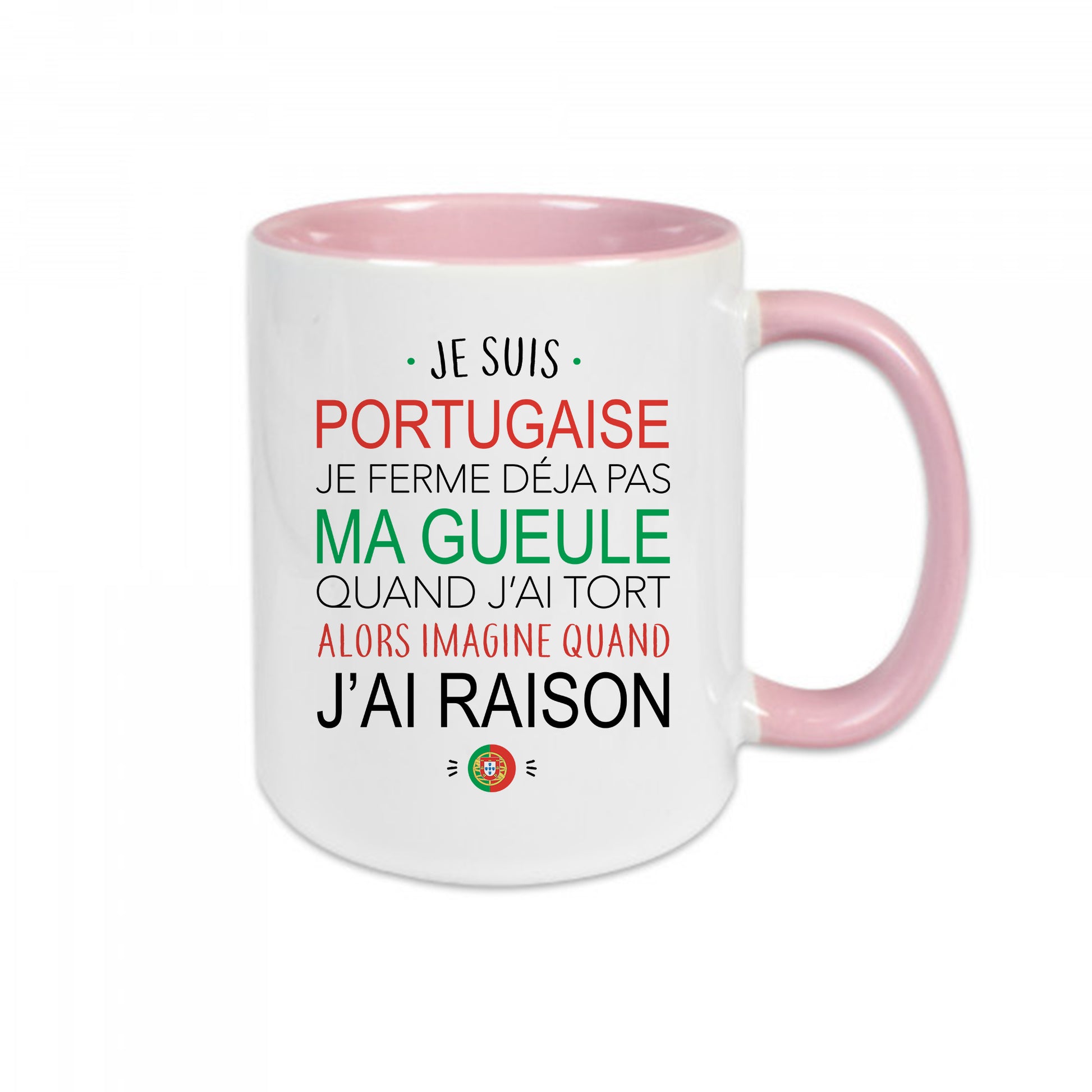 Mug céramique Je suis portugaise