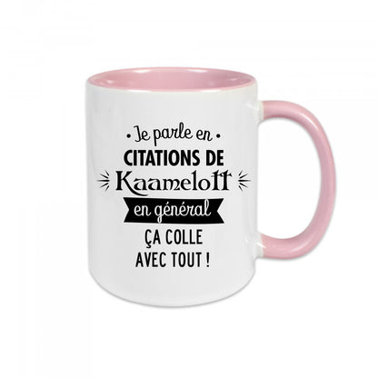 Mug céramique Je parle en citation de Kaamelott