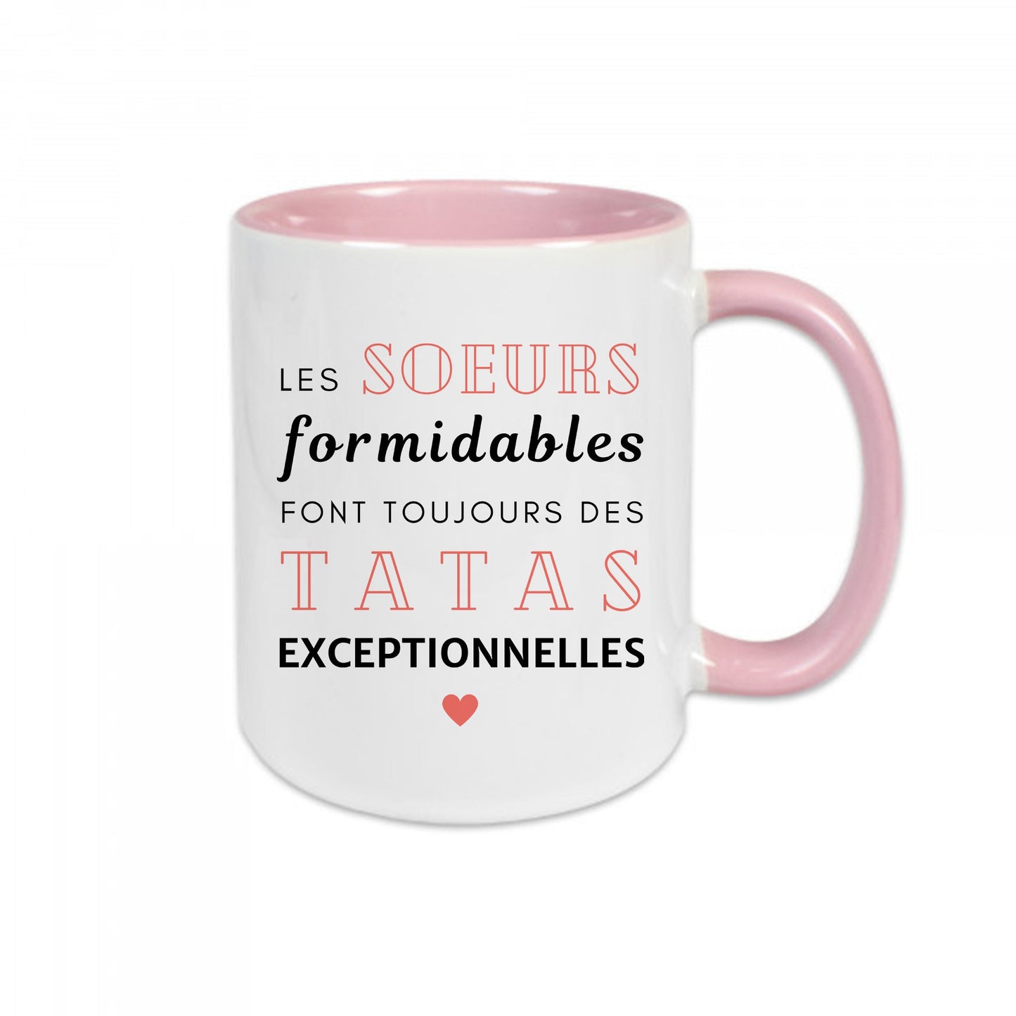 Mug céramique Les sœurs formidables Encre et Créations