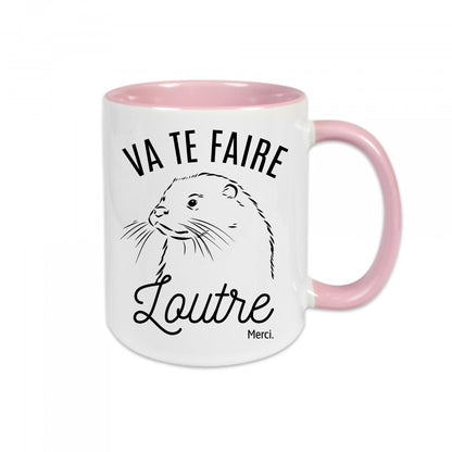 Mug céramique Va te faire loutre merci
