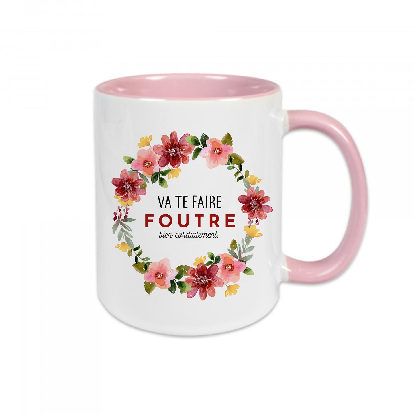 Mug céramique Va te faire foutre, bien cordialement