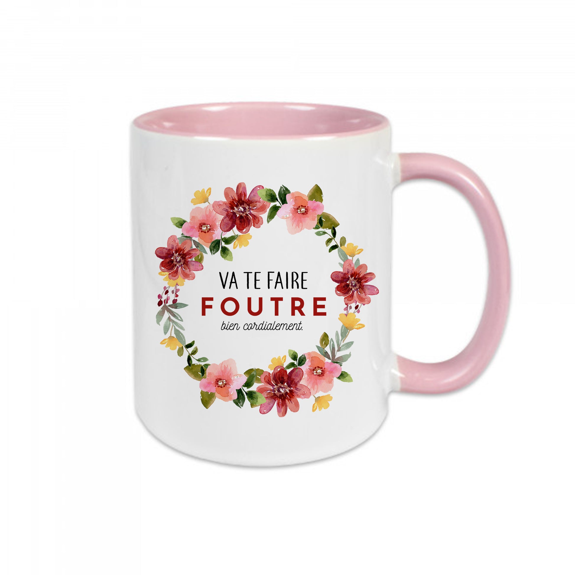 Mug céramique Va te faire foutre, bien cordialement