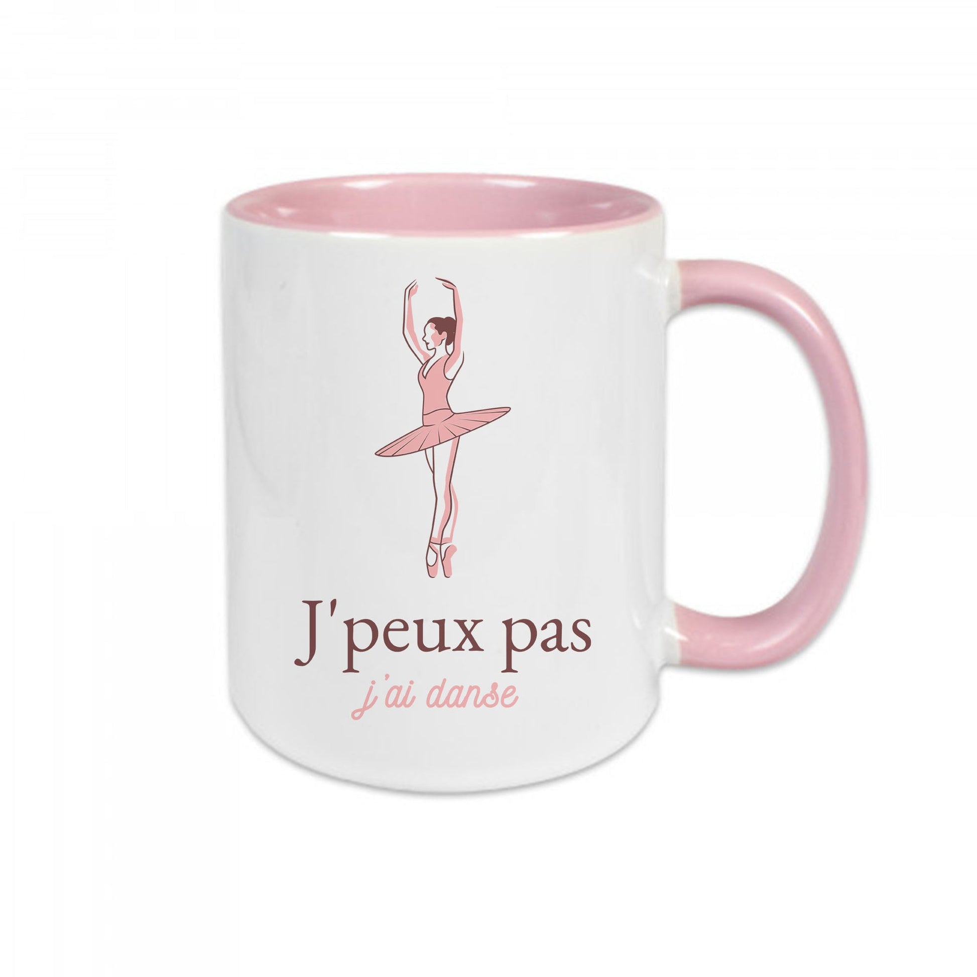 Mug céramique J'peux pas j'ai danse Encre et Créations