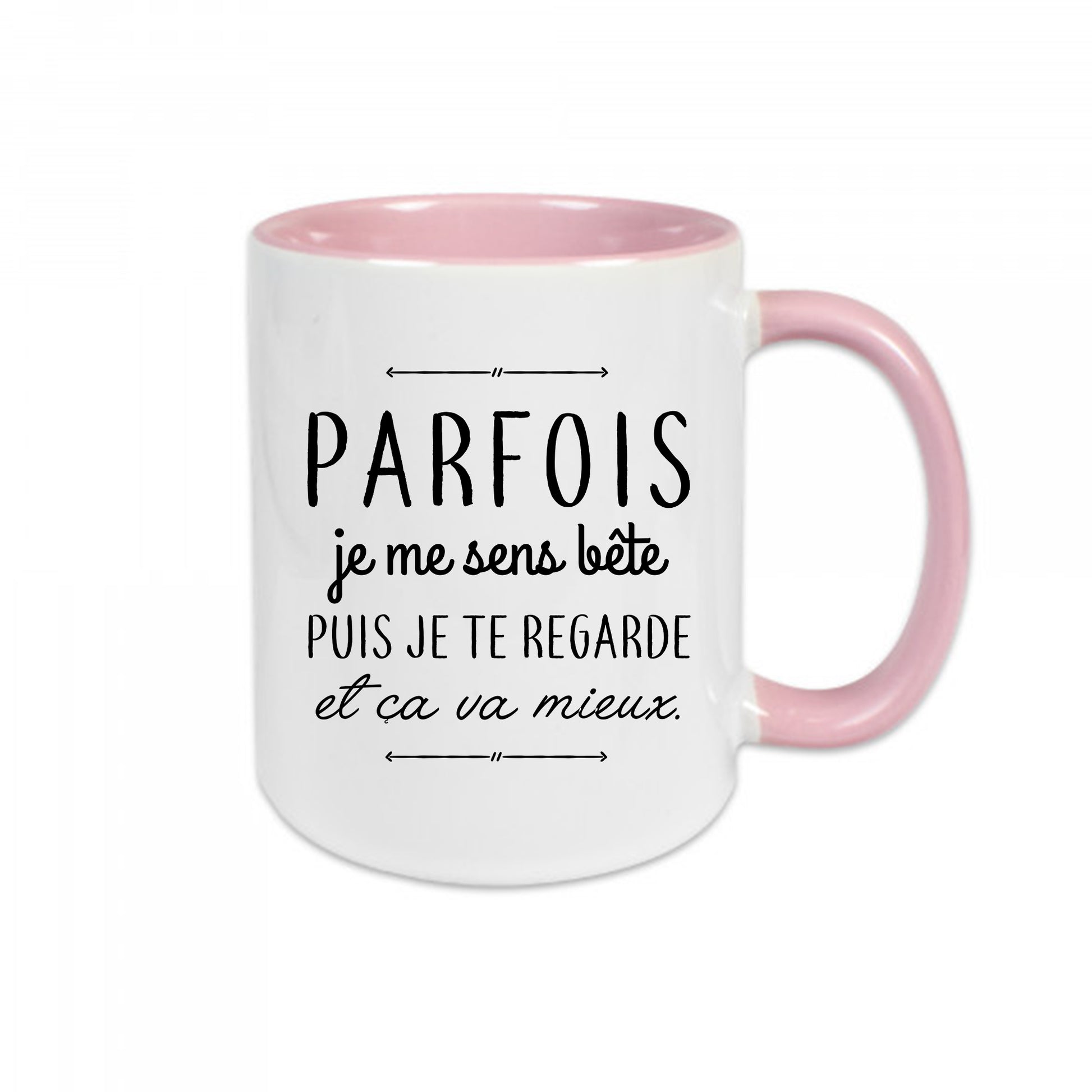 Mug céramique Parfois je me sens bête