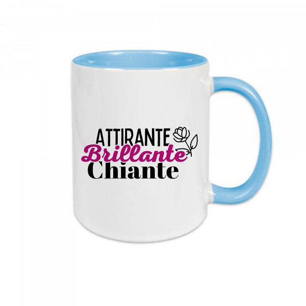 Mug céramique - Attirante, brillante, chiante Encre et Créations