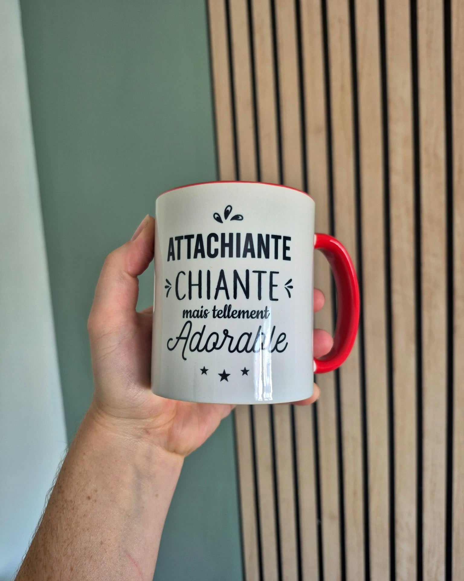 Mug céramique Attachiante mais adorable