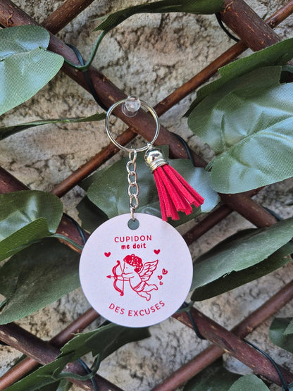 Porte-clés Cupidon me doit des excuses