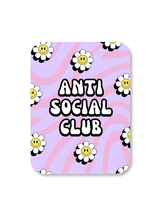 Aimant Anti social club Encre et Créations