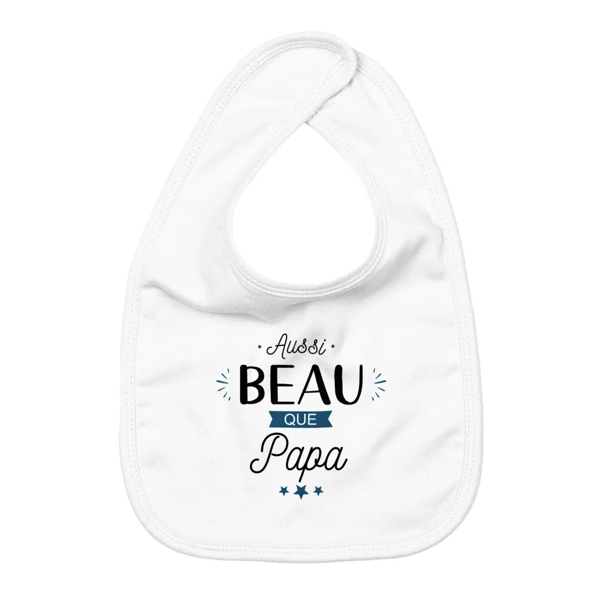 Bavoir Aussi beau que papa