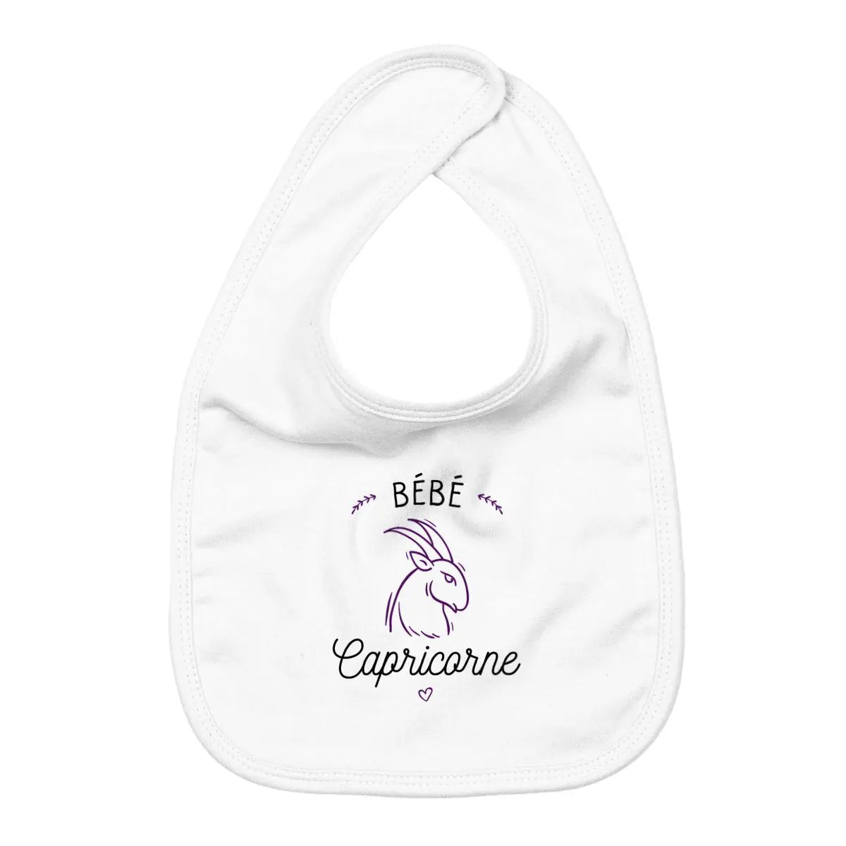 Bavoir Bébé Capricorne