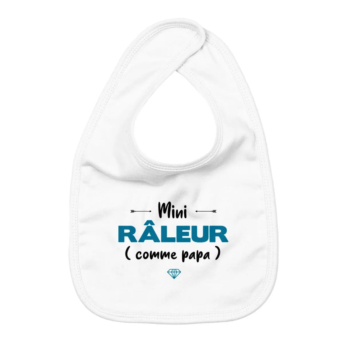 Bavoir Mini râleur comme papa