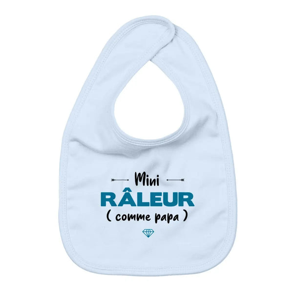 Bavoir Mini râleur comme papa