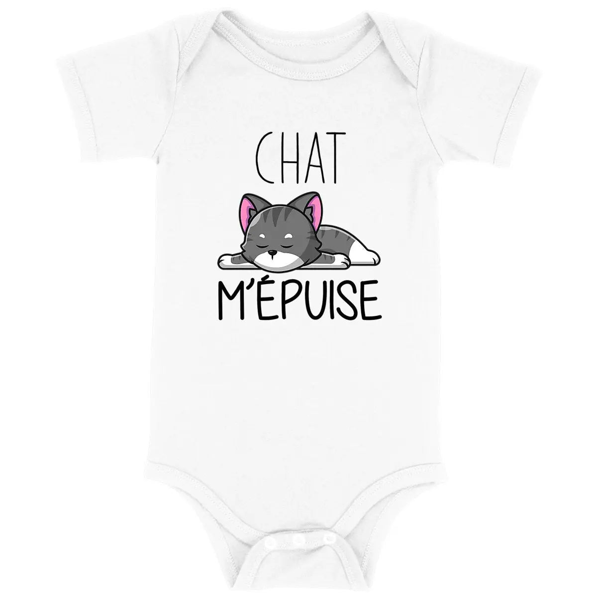 Body bébé Chat m'épuise