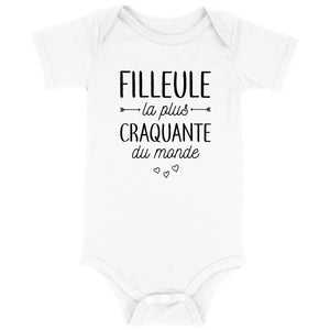 Body bébé Filleule la plus craquante