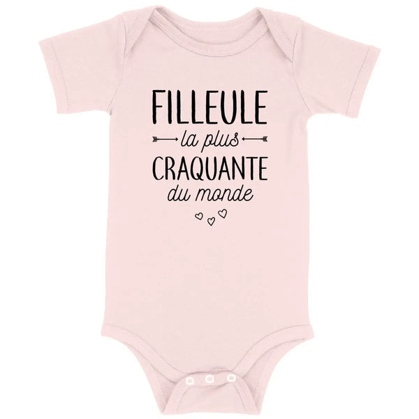 Body bébé Filleule la plus craquante