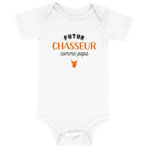 Body bébé Futur chasseur comme papa