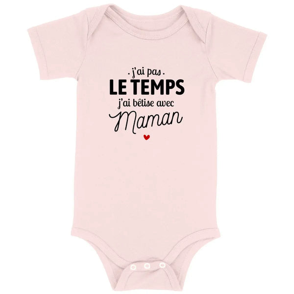 Body bébé J'ai bêtise avec maman